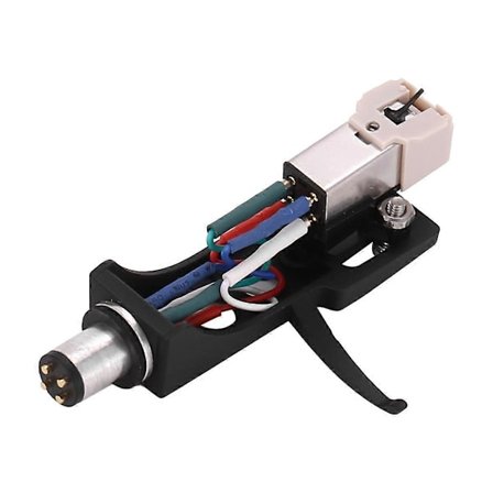 Stylus med skivspelarhuvud 4-stiftskontakter för fonograf skivspelare grammofon LP vinylnål