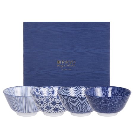 Tokyo design studio Nippon Blue skål 12 cm. 4 stk. - Blå | KitchenOne