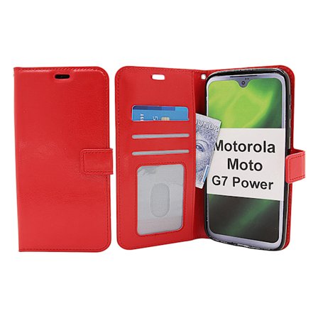 Crazy Horse Wallet Motorola Moto G7 Power