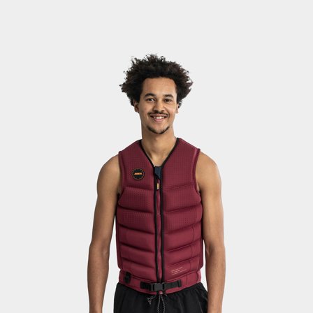 Kamizelka do sportów wodnych JOBE Fragment Vest Men 50N Burgundy Red, Small (54 - 62 kg) - Jachtowa