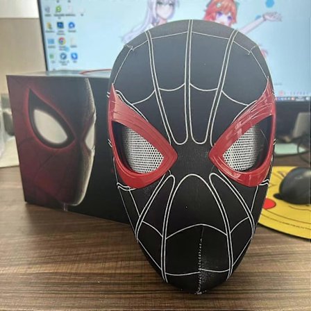 Mascara Spiderman huvudbonad mask rollspelsaktivitet ögonmask Spiderman 1:1 elastisk leksak vuxna barn present-Perfet