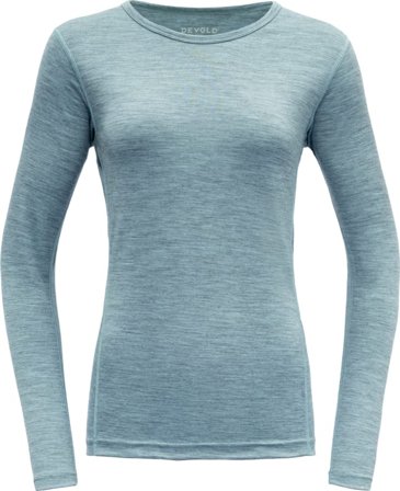 Devold Breeze Woman Shirt Women base layer tops Blue XL