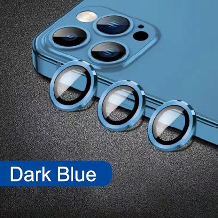 Metallring Kameralinsskydd Glas kompatibelt iPhone 11 12 13 14 Pro Max Full Cover Kameraskydd kompatibelt iPhone 14 Plus 12 13 Mini