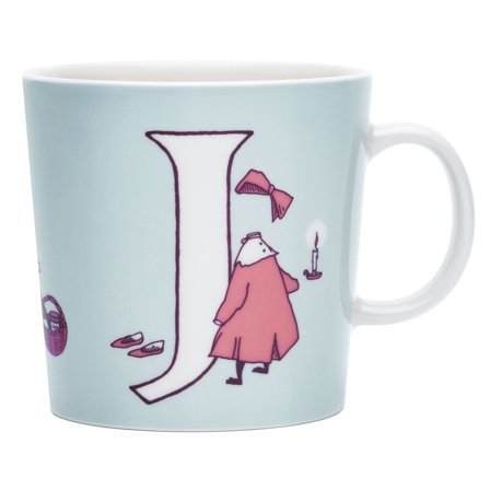 Arabia ABC Mumin mugg 0,4 liter, J | Dukning & Servering > Mumin | Bagaren och Kocken