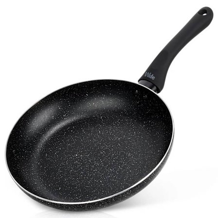 24 cm non-stick granit stegepande, tåler opvaskemaskine