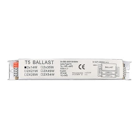 Industriell Elektronisk Fluorescerande Ballast T5 Fluorescerande Ballast - Perfet