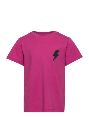 Lpmio Ss Tee Bc T-shirts Short-sleeved Rosa Little Pieces