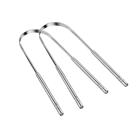 U-formet tungeskraber Rustfrit stål