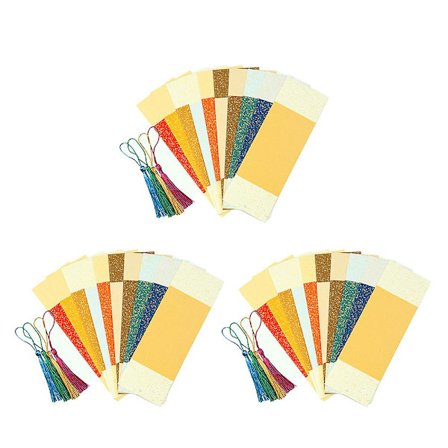 Tyhjät värilliset paperikirjanmerkit hapsuilla, DIY-luokkahankkeisiin, koulutöihin, lahjatunnisteisiin, 20 kpl