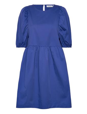 Mschmabelle Lana 2/4 Dress Dresses Summer Dresses Blå MSCH Copenhagen*Betinget Tilbud