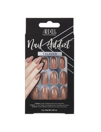 Ardell Nail Addict Latte - Nude - ONE SIZE