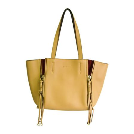 Chloé Pre-owned, Pre-owned Milo bag Beige, Dames, Maat:ONE Size