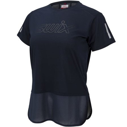 Swix Women's Motion Mesh T-Shirt Women Short sleeved fitness sweater Blue S