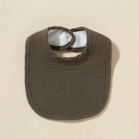 Spyt håndklæde børn hagesmække BRUN