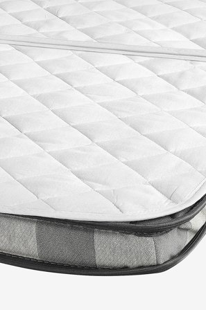 Borganäs of Sweden - Madrasskydd 2-split - Vit - Bäddtillbehör - 180X200 - Från Homeroom