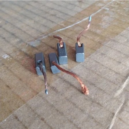 4 stk for Jiangling pickup Volkswagen Wuling Dasanling bil elektronisk vifte motor kullbørste 7X7 7X8 9x8mm