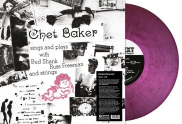Sings and plays (transparent magenta mar Chet Baker