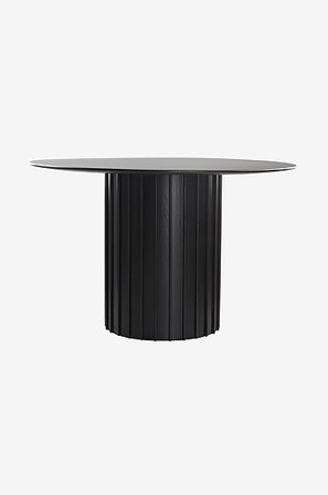 Jotex - Spisebord Ø 120 Cm Sort - CORTONA - Køb Spisebord hos Jotex