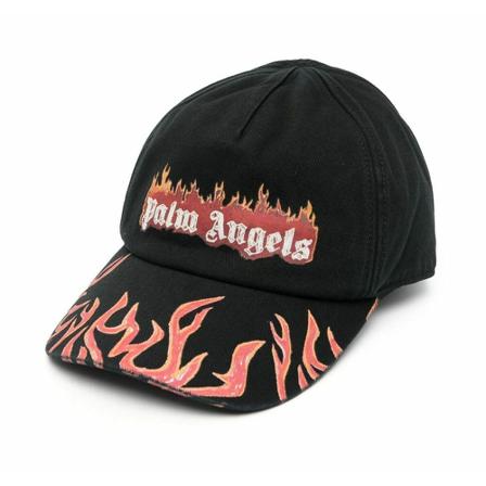 Palm Angels Pets , Zwart , Heren , Maat: ONE Size Petten