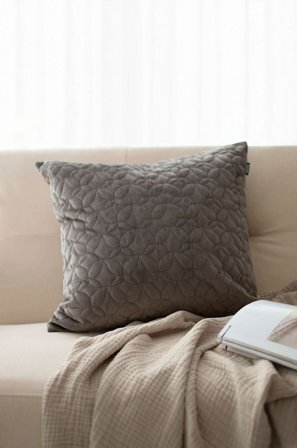 Hasta - Pudebetræk Lycka 50x50 - Grå - Pyntepuder & pudebetræk - 50X50 - Fra Homeroom