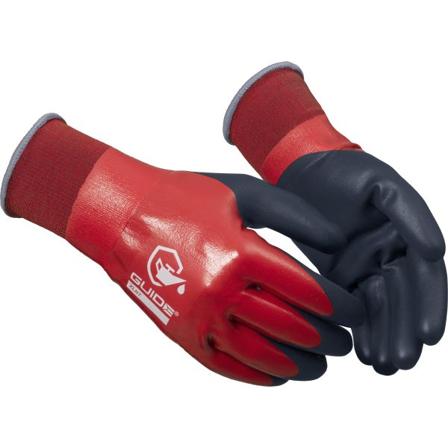 Guide Gloves 9504 Työkäsineet nitriilipinnoite, hyvä otepito öljyisillä pinnoilla, soveltuu kosketusnäyttöjen käyttämiseen 8, Vaatteet