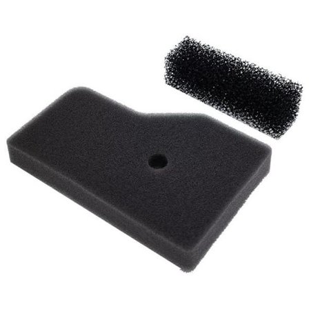 Luftfilter Svamp Kompatibel med Honda Generator EB2000i EU20 17211-Z07-000 17218-Z07-000, 2-pakke med Tændrør