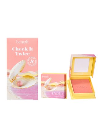Benefit Make-Up Set Cheek it Twice Duo cont.: 2x Full-Sizes of Shellie Blush 6 g