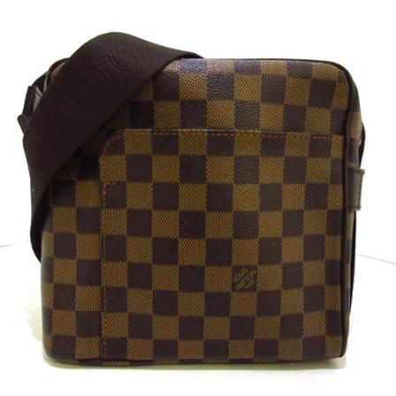 Louis Vuitton Vintage, Pre-owned Bag Bruin, Dames, Maat:ONE Size,brass