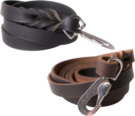 Active Canis Leather Leash nahkahihna, 1,8 x 180 cm