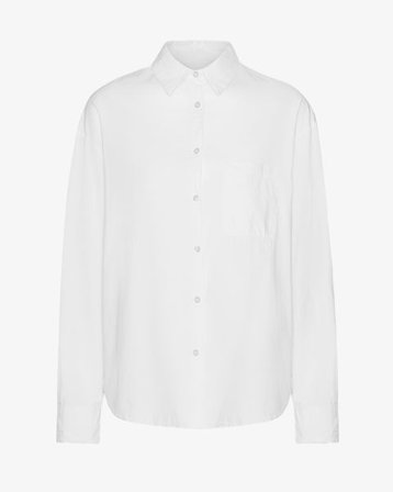 Organic Oversized Shirt - Optical White