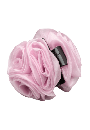 Becksöndergaard Organza Flower Hair Claw Accessoarer Dam Rosa 12 CM