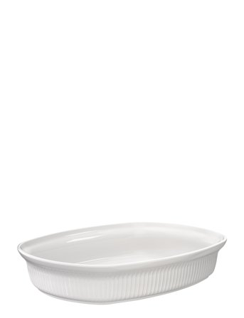 Kähler Hammershøi Ovnfast Fad 32X24 Cm Hvid - White - 32 CM
