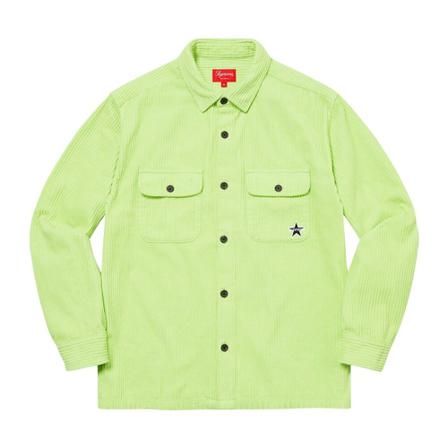Supreme, Shirts Groen, Heren, Maat:L