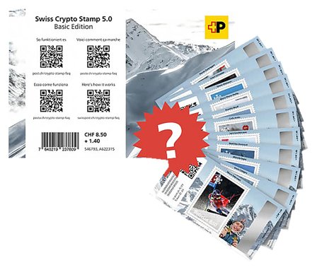 Schweiz - 5.0 Basic Edition - Kryptofrimærke
