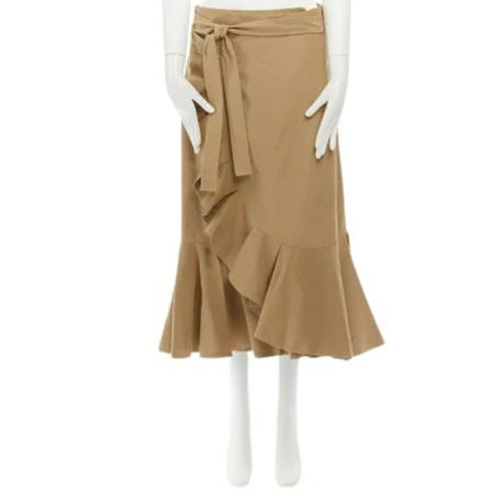 Celine Vintage, Pre-owned Cotton bottoms Bruin, Dames, Maat:M,Katoen