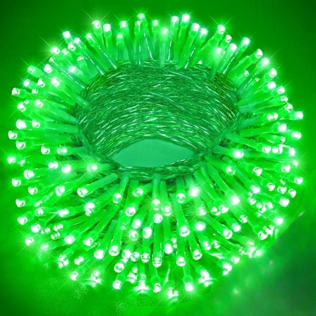 Julebelysning, 200 LED-lys 20 meter, for hage- og juletrepynt Blå