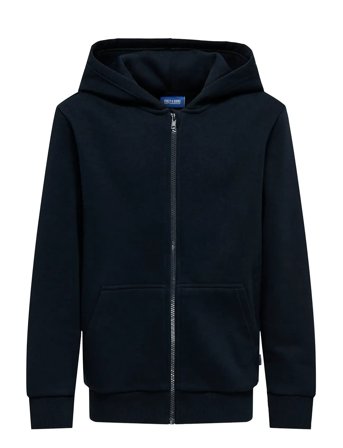 Osjceres Zip Thr. Hoodie Swt Noos Black ONLY & SONS
