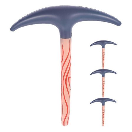 4 kpl Lasten Juhlahauska Kirves Leikki Puhallettava Kirves Leikki Ilmapallo Kirves Leikki (FMY)
