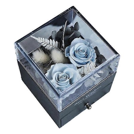 Evighetsros för pojkvän Alla hjärtans dag-Födelsedagspresent till