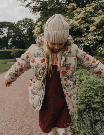 Garbo&Friends Puffer Parka - Cream - 98/104