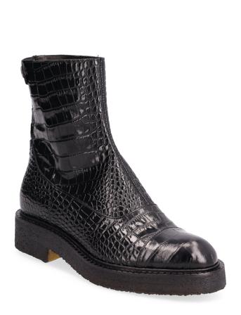Boots A3111 Shoes Boots Ankle Boots Ankle Boot - Flat Svart Billi Bi