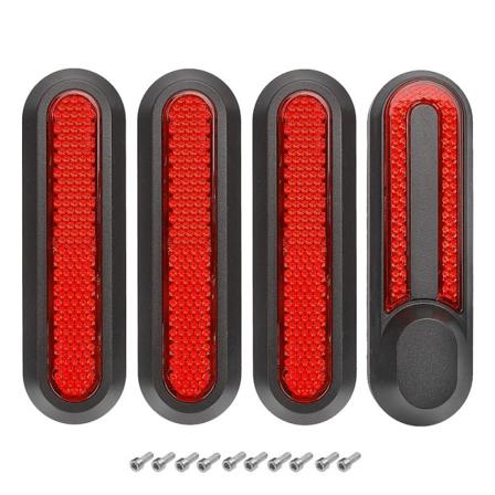 Elektrisk scooter beskyttelsesdæksel Beskyttende skalkasse RØD Red