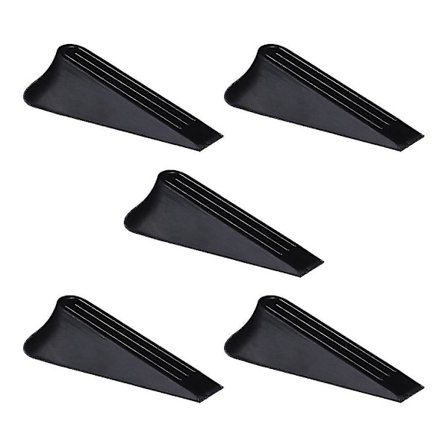 Gummiblokering Dørstopper Dørkile Dørstopper Hjemmesikkerhed Anti-kollision Vindtæt Prop (5 stk)