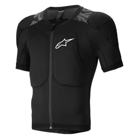 MTB-Suojatakki Alpinestars A-Motion Plasma Lyhythihainen Musta Maastokuvio XL