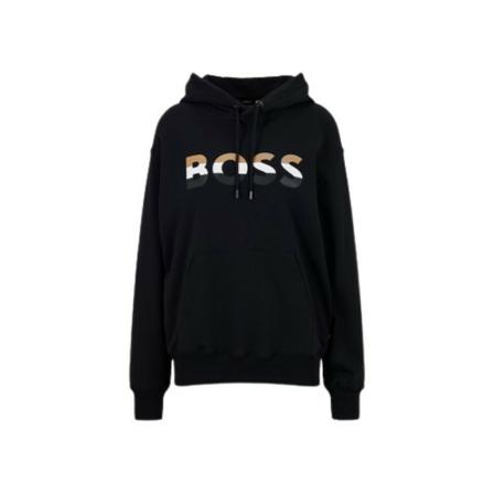 Hugo Boss Hoodies svart, unisex, unisex, Storlek: M