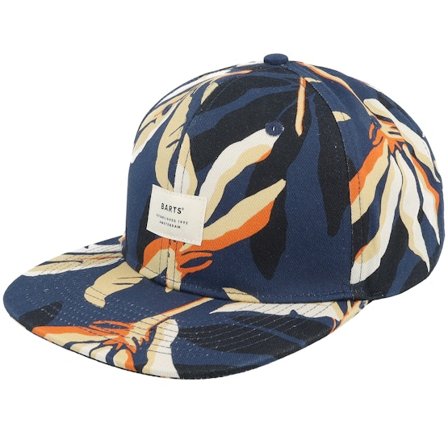 Barts - Bleu snapback Casquette - Dakou Cap Navy Snapback @ Hatstore