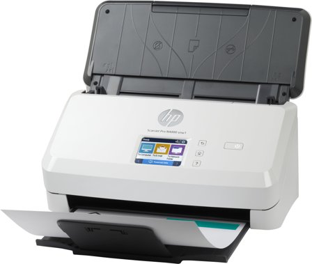 HP Scanjet Pro N4000 snw1 Sheet-feed - dokumentskanner - stasjonær - USB 3.0, LAN, Wi-Fi(n)