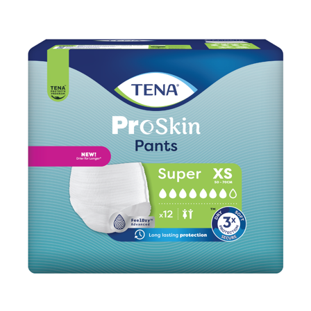 Tena Pants Super, X-Small, 12 stk.