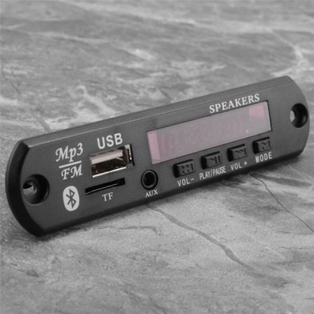 USB MP3 Bluetooth-modul 12V WMA-dekoderkort Audio FM AUX TF-radio för bilfjärrmusikspelare
