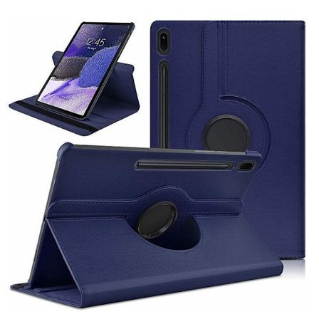 Samsung Galaxy Tab S8 Ultra 14,6" - Case 360° Roterbar mørkeblå